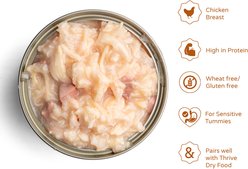 Thrive Chicken Breast & Chicken Liver Bits in Broth Wet Cat Food, 2.65-oz can, case of 12 slide 2 of 4