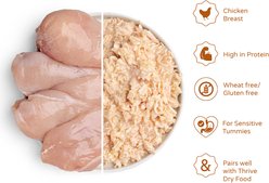 Thrive Chicken Breast Bits in Broth Wet Cat Food, 75-g can, case of 12 slide 2 of 4