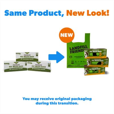 Show full view: Doggy Do Good Landfill-Friendly X-Large Premium Dog & Cat Waste Bags - Handle Bags On A Roll, 90 count slide 2 of 10