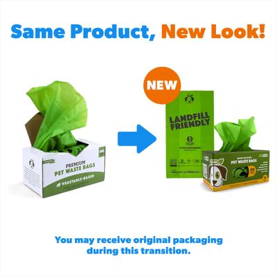 Show full view: Doggy Do Good Landfill-Friendly Premium Dog & Cat Waste Bags - On a Single Roll, 200 count slide 3 of 10