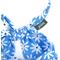 Show in main carousel: The Paws Lyla Dog Bandana, Blue, X-Large slide 3 of 4