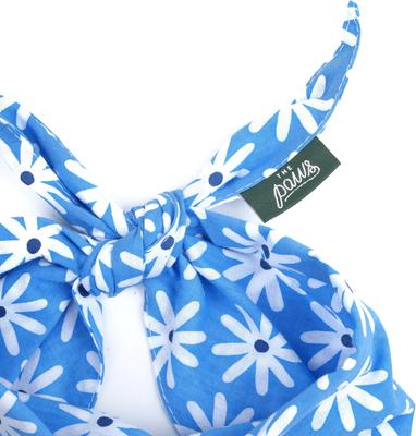 Show full view: The Paws Lyla Dog Bandana, Blue, X-Large slide 3 of 4