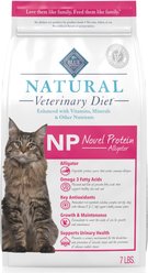 Blue Buffalo Natural Veterinary Diet NP Novel Protein Alligator Grain-Free Dry Cat Food, 7-lb bag