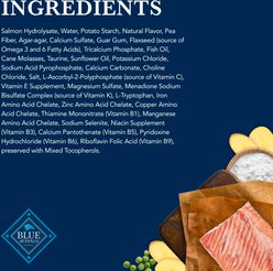 Blue Buffalo Natural Veterinary Diet HF Hydrolyzed for Food Intolerance Salmon Wet Cat Food, 5.5-oz can, 24 count slide 2 of 9