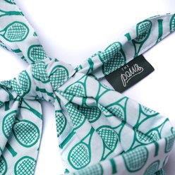 The Paws Tennis Dog Bandana, Green, Large slide 2 of 3