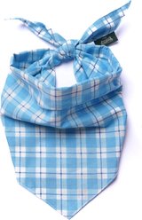 The Paws Bobbie Dog Bandana, Blue, Large