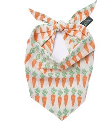 The Paws Crunch Dog Bandana, Orange, X-Large