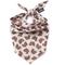 Show in main carousel: The Paws Chocolate Bunny Dog Bandana, Brown, Small slide 1 of 4