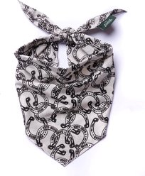 The Paws Lucky Dog Bandana, Brown, X-Large