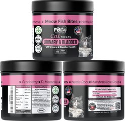 Pet Chef Probiotics Holistic Kidney & Bladder Salmon Flavored with Carnberry Flavored Soft Chew Urinary Support Supplement for Cats, 6-oz jar slide 2 of 5