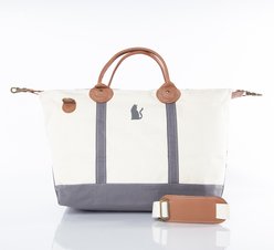 CB Station Personalized Weekender Bag, Gray, Cat