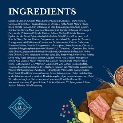 Show full view: Blue Buffalo Natural Veterinary Diet W+M Weight Management + Mobility Support Dry Dog Food, 22-lb bag slide 6 of 11