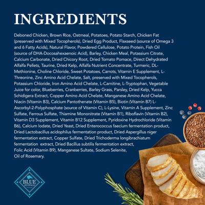 Show full view: Blue Buffalo Natural Veterinary Diet KS Kidney Support Dry Dog Food, 22-lb bag slide 6 of 11