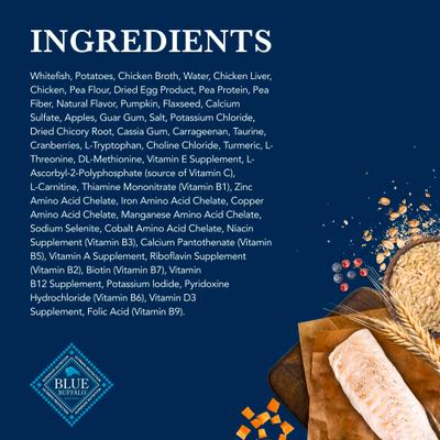 Show full view: Blue Buffalo Natural Veterinary Diet GI Gastrointestinal Support Low Fat Grain-Free Wet Dog Food, 12.5-oz, case of 12 slide 6 of 12