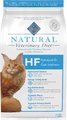 Blue Buffalo Natural Veterinary Diet HF Hydrolyzed for Food Intolerance Grain-Free Dry Cat Food, 7-lb bag