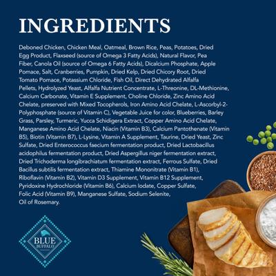 Show full view: Blue Buffalo Natural Veterinary Diet GI Gastrointestinal Support Dry Dog Food, 6-lb bag slide 6 of 13