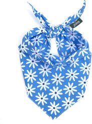 The Paws Lyla Dog Bandana, Blue, X-Large