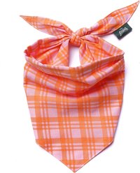 The Paws Stevie Dog Bandana, Orange, Medium
