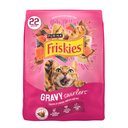 Friskies Gravy Swirlers Chicken & Salmon Flavor Dry Cat Food, 22-lb bag
