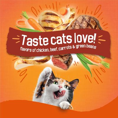 Show full view: Friskies Tender & Crunchy Combo Dry Cat Food, 3.15-lb bag slide 7 of 12