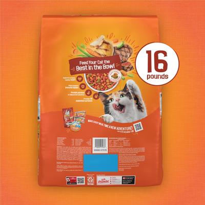 Show full view: Friskies Tender & Crunchy Combo Dry Cat Food, 16-lb bag slide 4 of 12