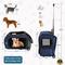 Show in main carousel: EliteField Deluxe Airline-Approved Rolling Backpack Dog & Cat Carrier, Navy Blue, Large slide 4 of 6