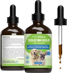 Pet Wellbeing BM Tone-Up GOLD for Diarrhea for Dogs, 4-oz bottle