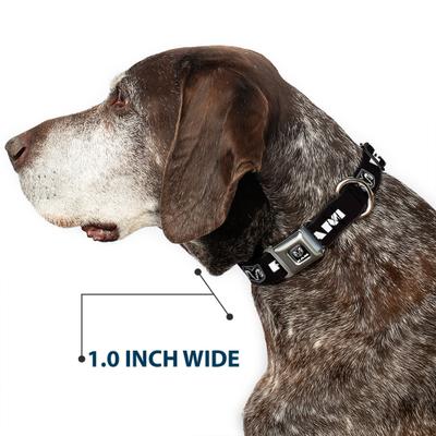 Show full view: Buckle-Down Dodge Ram Shield Logo Dog Collar, Small: 13 to 17-in neck, 1.5-in wide slide 6 of 8