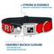 Show in main carousel: Buckle-Down Service Dog Text Dog Collar, Medium: 16 to 23-in neck, 1.5-in wide slide 5 of 9