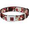 Show in main carousel: Buckle-Down Marvel Comics Deadpool Shooting Targets Dog Collar, Small: 9.5 to 13-in neck, 1-in wide slide 1 of 8
