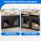 Show in main carousel: Yitahome Indoor Console Furniture Hard Sided Dog Crate with Divider & Dual Drawers, 60.2 inch, Black slide 5 of 9