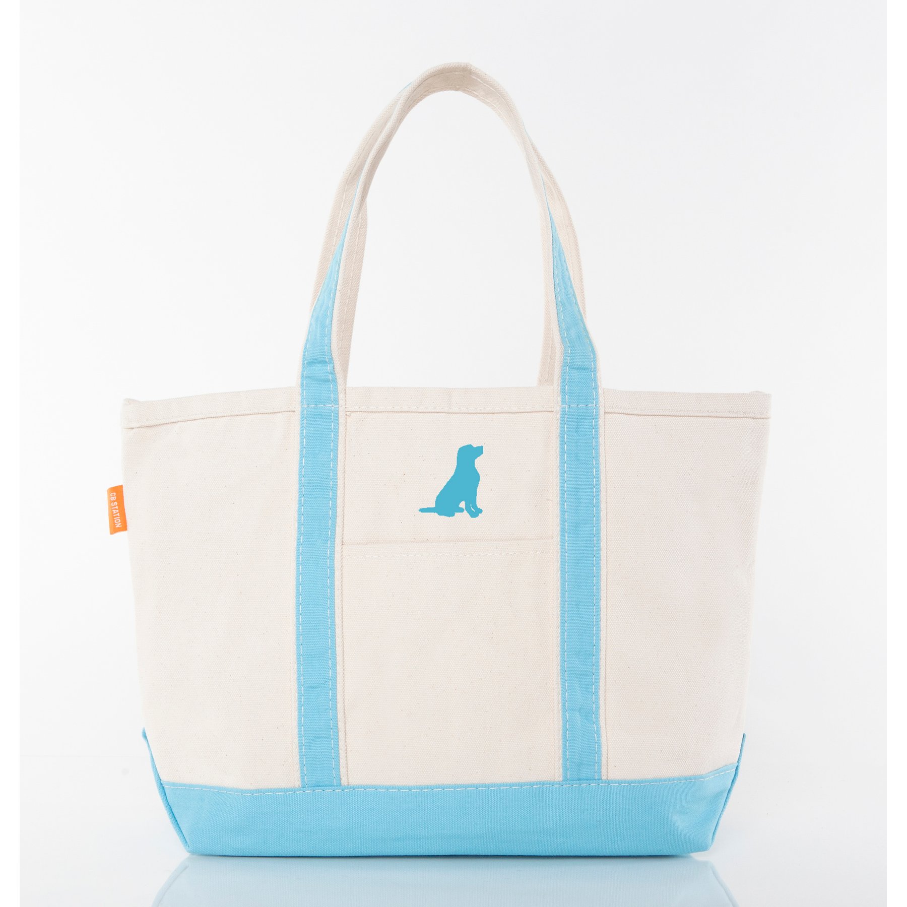 CB Station Classic Tote Bag, Baby Blue, Medium, MiniDog