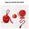 Show in main carousel: Cheerble WIcked Ball Duo2 Bird Chirping Interactive Cat Toy, Red slide 5 of 10