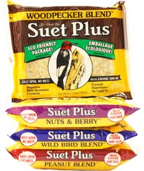 St. Albans Bay Suet Plus Variety Suet Wild Bird Food, 4 count