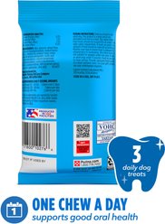 DentaLife Daily Oral Care Chicken Flavor Small/Medium Adult Dental Dog Treats, 3 count pouch slide 2 of 6