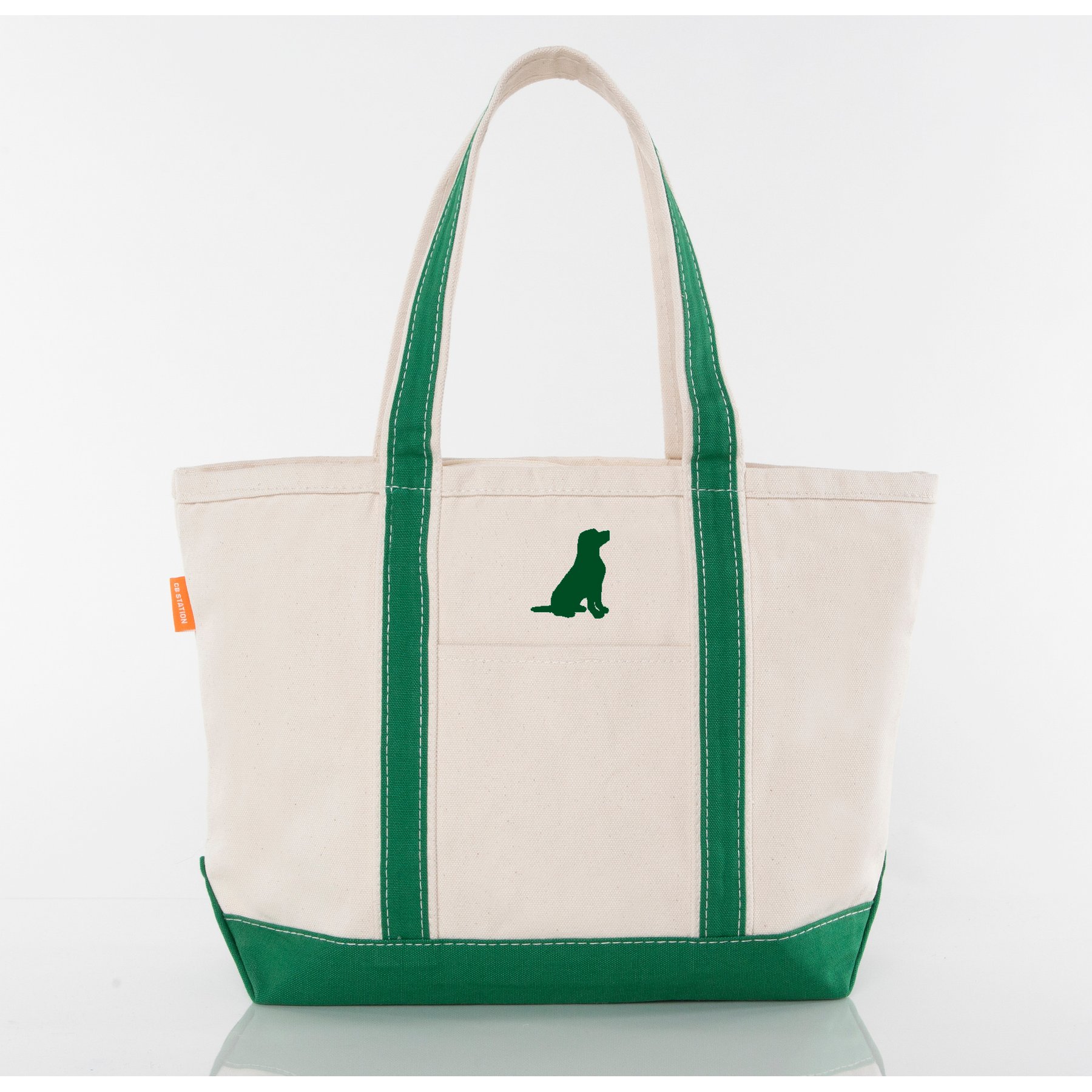 CB Station Classic Tote Bag, Emerald, Medium, MiniDog