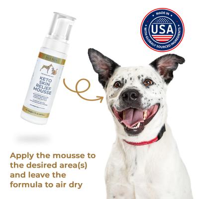 Show full view: PetScy Keto Skin Relief Dog & Cat Mousse, 7-fl oz bottle slide 5 of 5