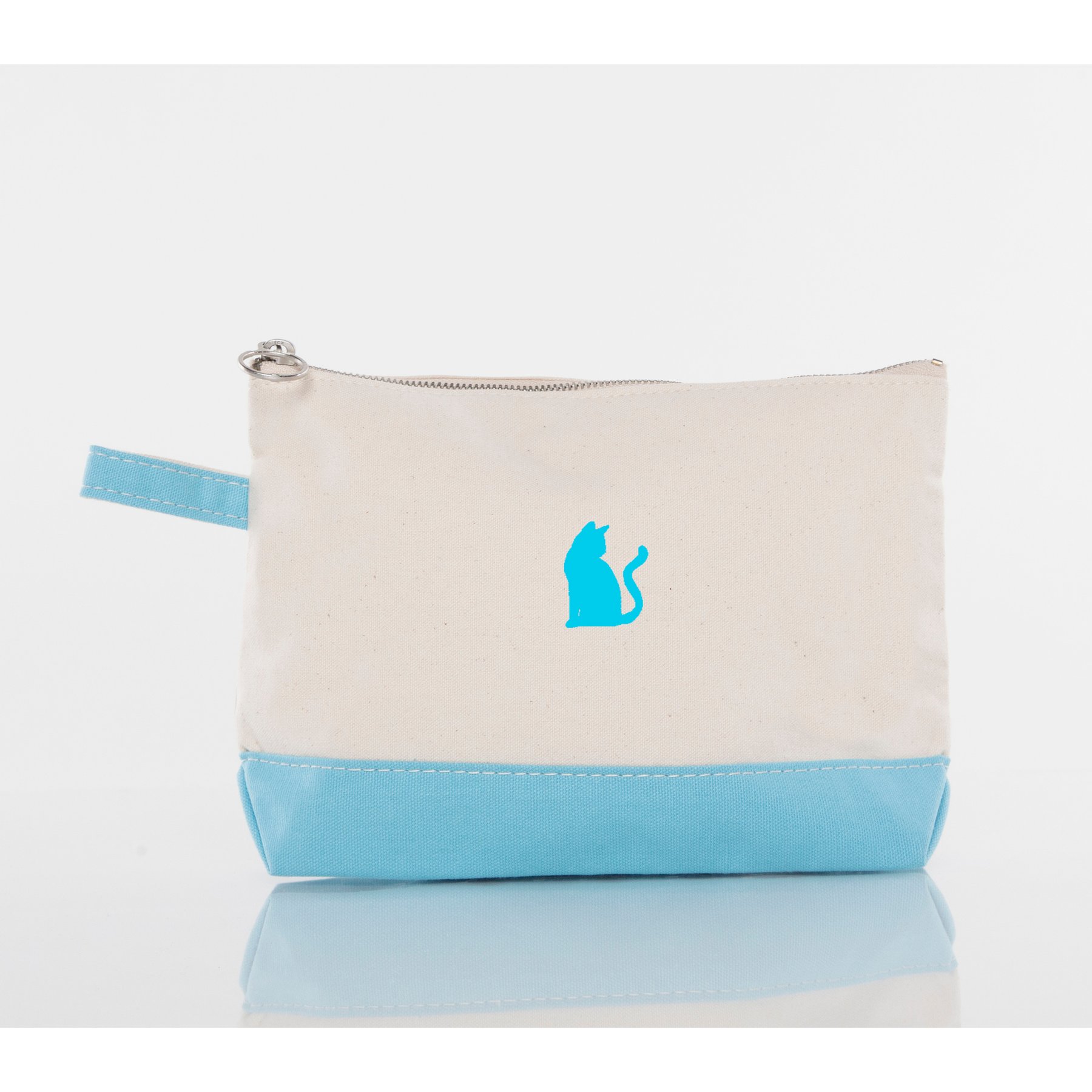 CB Station Make Up Bag, Baby Blue, Cat