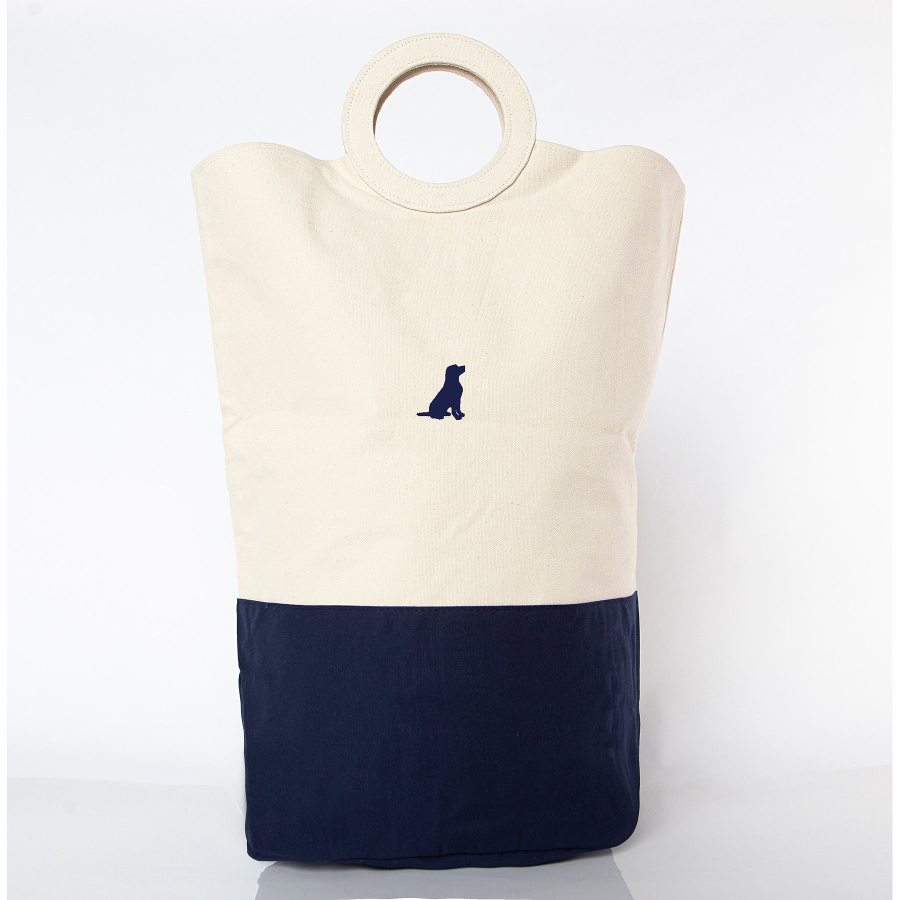 CB Station Laundry Hamper, Navy, MiniDog