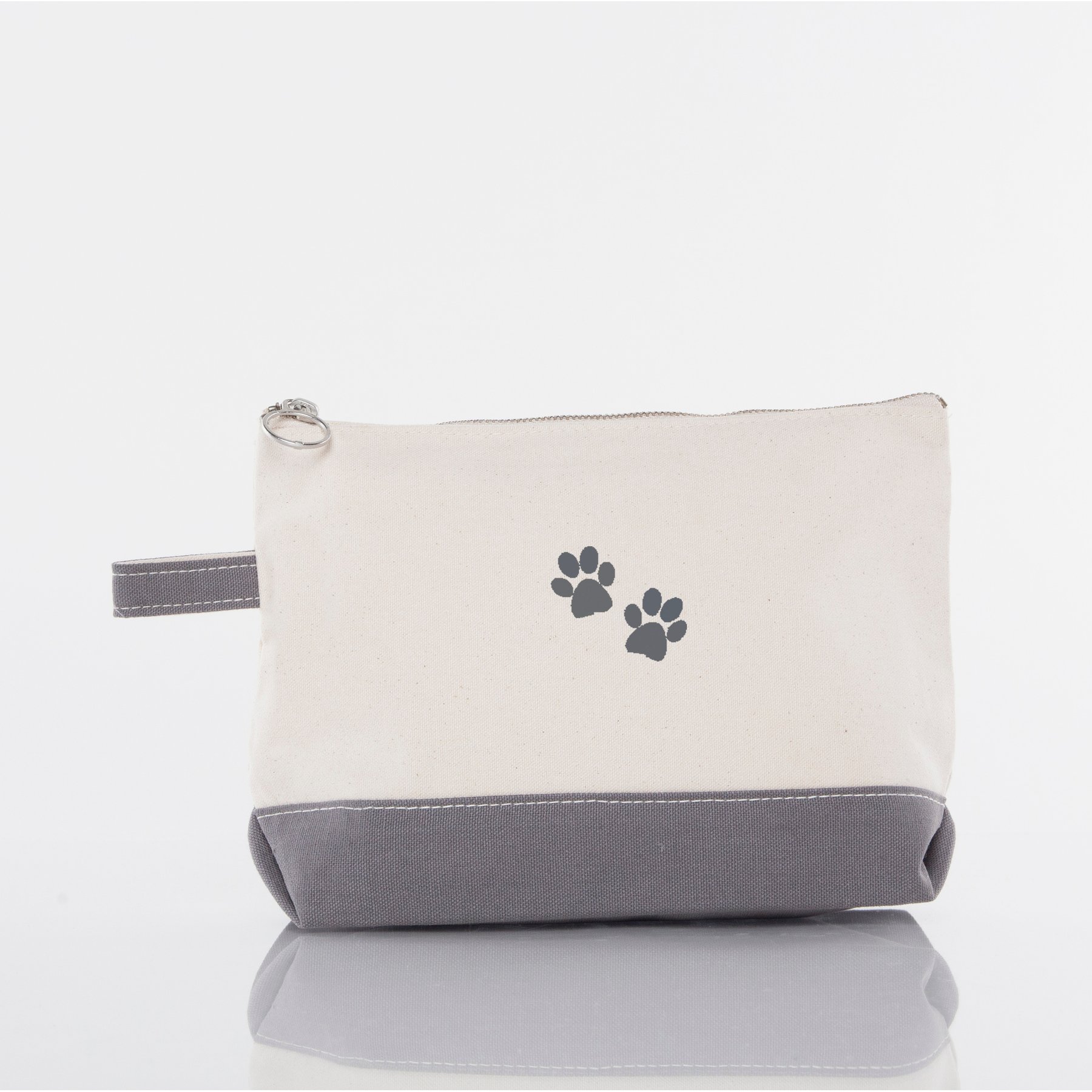 CB Station Make Up Bag, Gray, FootPrints