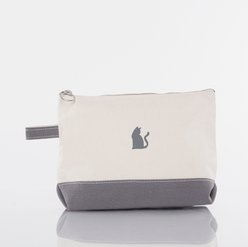 CB Station Personalized Make Up Bag, Gray slide 1 of 5