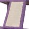 Show in main carousel: Wooflex 47.2-in Fleece Flower Cat Tree Tower & Condo with Sisal Scratching Posts & Board, Purple/White slide 6 of 7