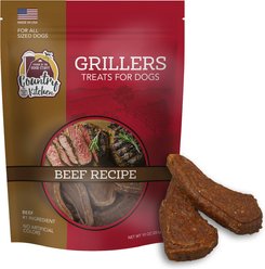 Country Kitchen Grillers Beef Recipe Dog Treats, 10-oz bag