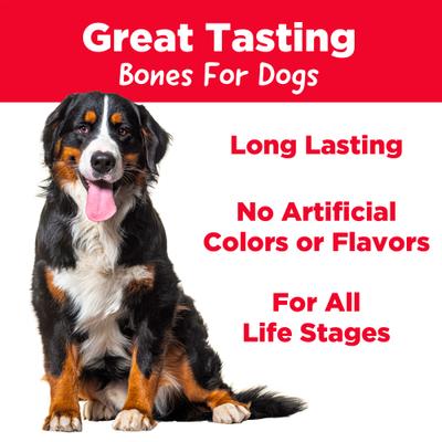 Show full view: Country Kitchen Stuffed Beef Shin Bone 6-in Peanut Butter Flavor Dog Treat slide 4 of 9