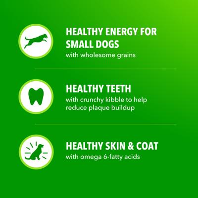 Show full view: Iams Proactive Health Small Breed Adult with Real Chicken Dry Dog Food, 15-lb bag slide 6 of 11