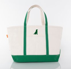 CB Station Classic Tote Bag, Emerald, Large, MiniDog