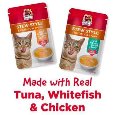 Show full view: Country Kitchen Combo Liquid Stew Lickable Cat Treats, 1.4-oz pouch, 12 count slide 3 of 8