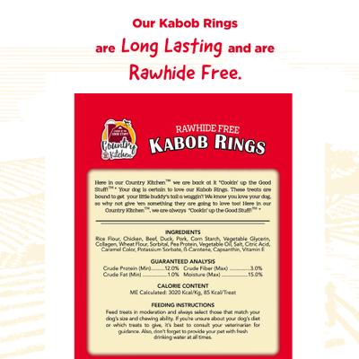 Show full view: Country Kitchen No-Hide Chicken, Beef, Pork & Duck Combo Ring Dog Treats, 5 count slide 7 of 8