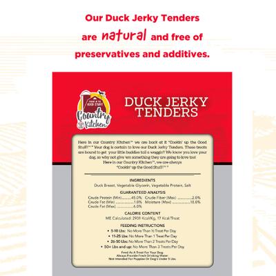 Show full view: Country Kitchen Duck Jerky Tenders Dog Treats, 16-oz bag slide 7 of 9