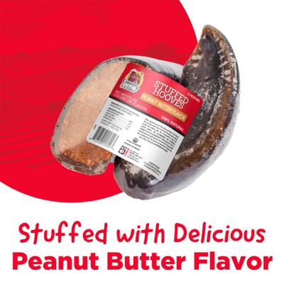 Show full view: Country Kitchen Stuffed Hooves Peanut Butter Flavor Dog Treat, 2 count slide 3 of 9